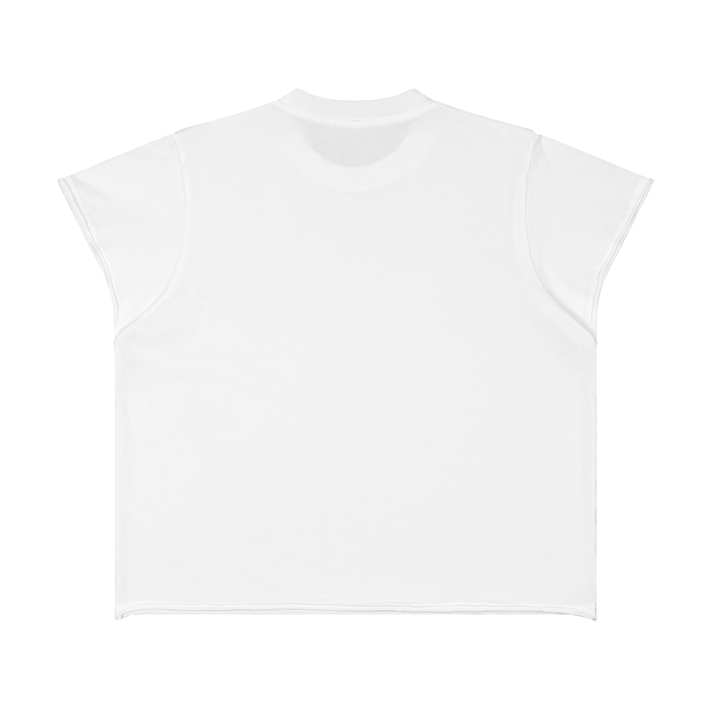 Unisex Boxy Raw Edge T-Shirt